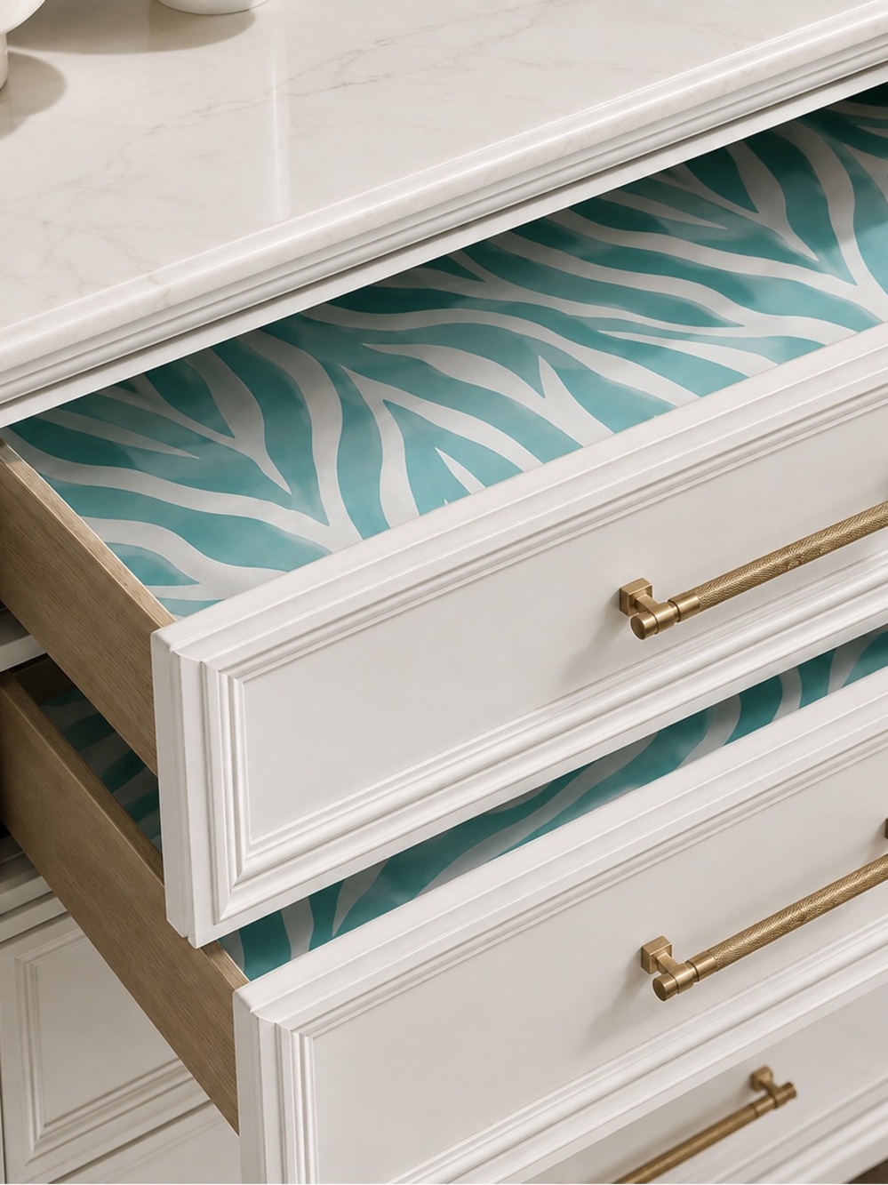 Zebra Shelf/Drawer Liners